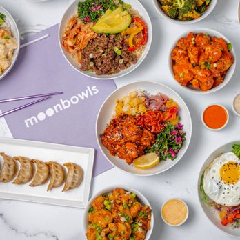 moonbowls - a variety of bowls of food - Korean Near Me - Atlanta, Georgia moonbowls - a variety of bowls of food - Korean Near Me - Atlanta, Georgia