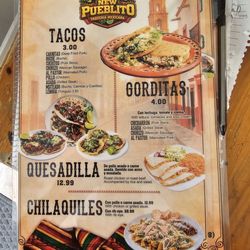 El Ranchito Restaurante - Lunch menu 2