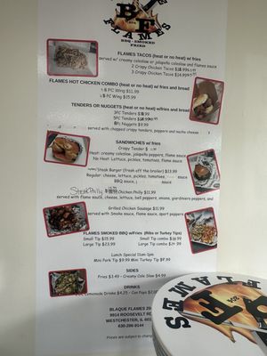 Menu photo 3 Blaque Flames 204 Westchester, IL Menu photo 3 Blaque Flames 204 Westchester, IL