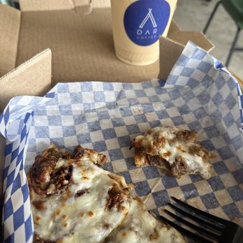 Dar Coffee - Brisket pizza and spanish latte - Coffee & Tea Near Me - Plano, Texas