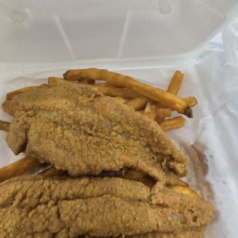 Luna's Chicken N' Seafood - Swai and catfish with fries - Seafood Near Me - Gladstone, Missouri