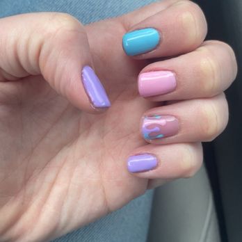 California Nail Salon - Birthday themed nails. - Nail Salons Near Me - Manchester, New Hampshire