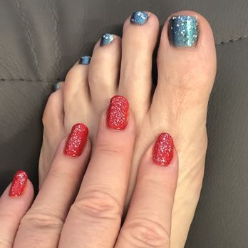 Cindy's Nails - Fourth of July nails by Rose! - Nail Salons Near Me - Redondo Beach, California