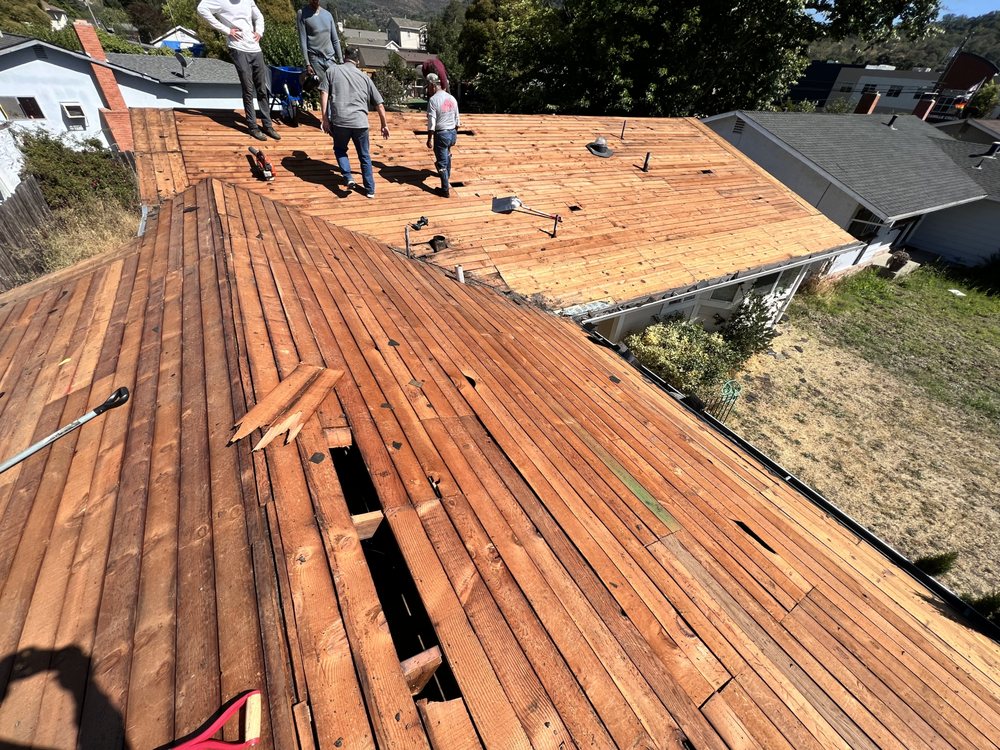 Slide of Angelo's Roofing