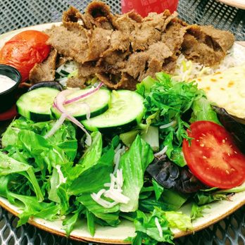 Luna Grill El Camino Real - Gyro signature plate - Mediterranean Near Me - Carlsbad, California Luna Grill El Camino Real - Gyro signature plate - Mediterranean Near Me - Carlsbad, California