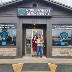 Rogue Valley Security - Owner Lance Breslin and Family