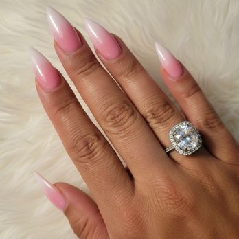 All Perfect Nails - Obsessed with This Pink Ombre Stiletto Set!
#LuxuryNails #PinkOmbre #StilettoShape #NailArt #GlamLook - Nail Salons Near Me - Concord, California All Perfect Nails - Obsessed with This Pink Ombre Stiletto Set!
#LuxuryNails #PinkOmbre #StilettoShape #NailArt #GlamLook - Nail Salons Near Me - Concord, California