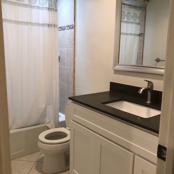 Scope Environmental - New drywall, vanity, and mirror. - Damage Restoration Near Me - Chatsworth, California