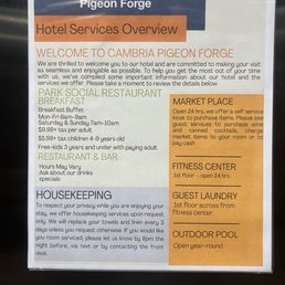 Hotel services overview 2025