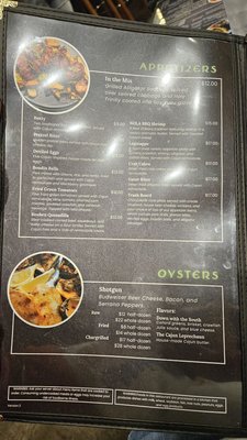 Menu photo 4 The Cajun Leprechaun Montgomery, AL