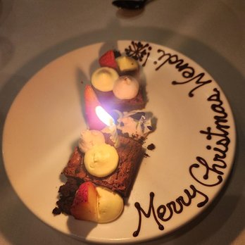 Hy's Steak House - A special dessert, courtesy of Hy's - Steakhouses Near Me - Honolulu, Hawaii