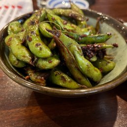 Garlic Edamame