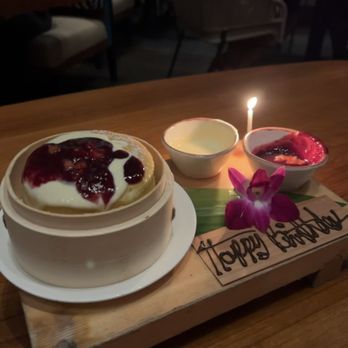 Komodo Miami - Birthday dessert - Asian Fusion Near Me - Miami, Florida Komodo Miami - Birthday dessert - Asian Fusion Near Me - Miami, Florida
