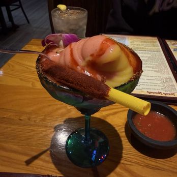 EL MOLCAJETE - Swirl Soft Serve Margarita - Mexican Near Me - Madison, Alabama