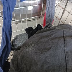 Spin Zone Coin Laundry - Both pair of pants in the second washer with same white, scummy stain on it ($4.25 wasted)!