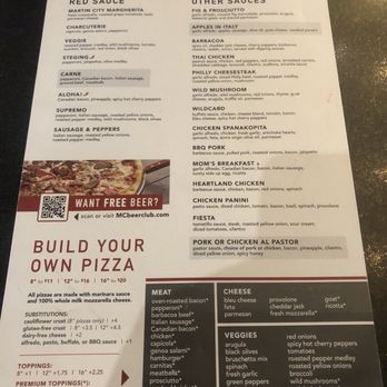 Martin City - Menu - Pizza Near Me - Lee's Summit, Missouri