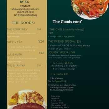 Whip Seafood by KG - Menu - Food Delivery Services Near Me Whip Seafood by KG - Menu - Food Delivery Services Near Me
