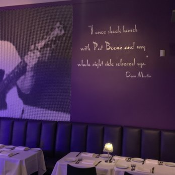 Purple Room - Classic photos and quotes on the walls - New American Near Me - Palm Springs, California Purple Room - Classic photos and quotes on the walls - New American Near Me - Palm Springs, California
