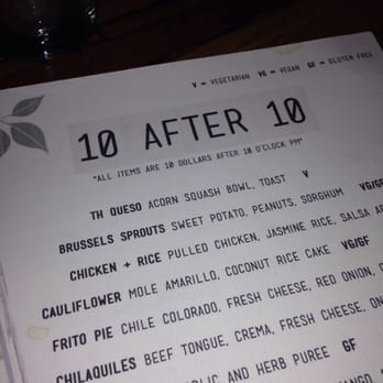 The Treehouse - 10 items for $10 after 10pm - New American Near Me - Nashville, Tennessee The Treehouse - 10 items for $10 after 10pm - New American Near Me - Nashville, Tennessee