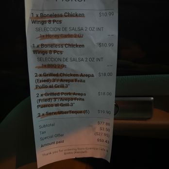 Eparepa Kendall - invoice!!! - Venezuelan Near Me - Miami, Florida