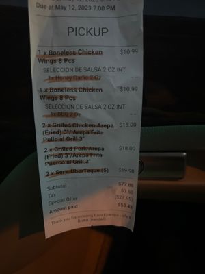 Menu photo 1 Eparepa Kendall Miami, FL
