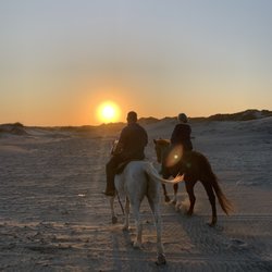 A great sunset during a great ride!