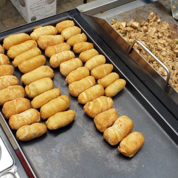 123 Snack - a tray of doughnuts and a tray of pickles - Venezuelan Near Me - Pasadena, California