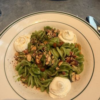 Sister Restaurant - Pesto fusilli - Italian Near Me - Dallas, Texas Sister Restaurant - Pesto fusilli - Italian Near Me - Dallas, Texas
