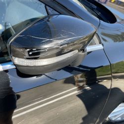 Snap Clean Car Wash - my mirror that got pushed in and scratched