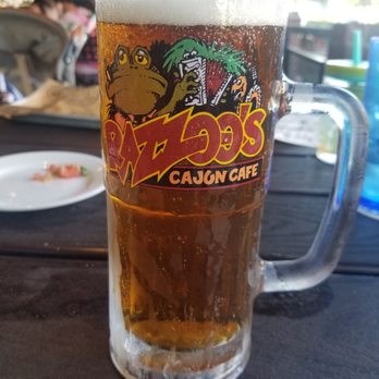 Razzoo's Cajun Cafe - Big ol' serving size of local IPA brew. Be careful! Lol. - Cajun/Creole Near Me - Fort Worth, Texas