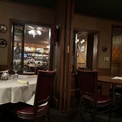 Fannies Motel & Supper Club - View from dining area onward the bar.