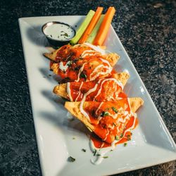 1885 - Buffalo Chicken wontons