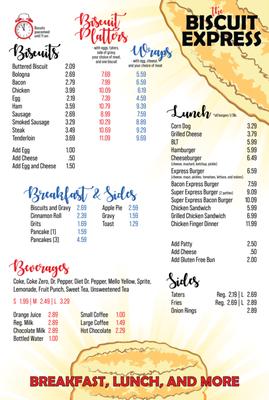 Menu photo 4 The Biscuit Express Huntsville, AL Menu photo 4 The Biscuit Express Huntsville, AL