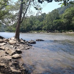 Glade Creek Sandbar