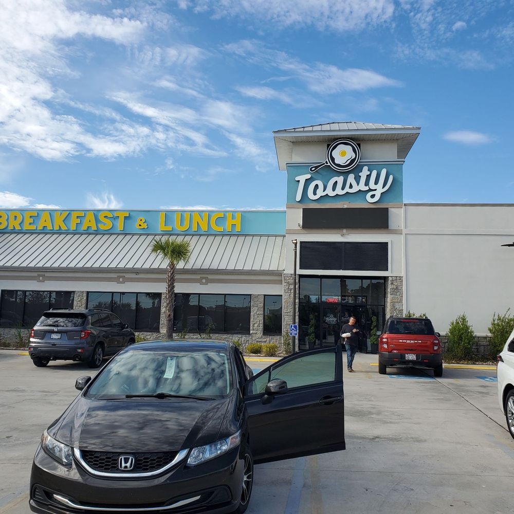 Toasty - a car parked in front of a restaurant - Breakfast & Brunch Near Me - Myrtle Beach, South Carolina Toasty - a car parked in front of a restaurant - Breakfast & Brunch Near Me - Myrtle Beach, South Carolina