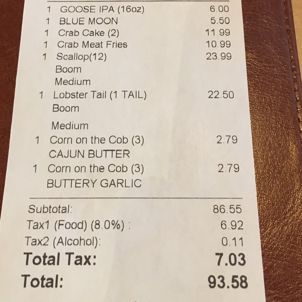 Crafty Crab The Falls - Lunch for 2 before tip - Seafood Near Me - Miami, Florida Crafty Crab The Falls - Lunch for 2 before tip - Seafood Near Me - Miami, Florida