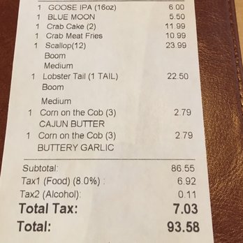 Crafty Crab The Falls - Lunch for 2 before tip - Seafood Near Me - Miami, Florida Crafty Crab The Falls - Lunch for 2 before tip - Seafood Near Me - Miami, Florida