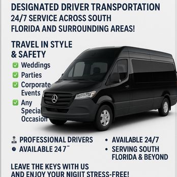 Designated Driver Transportation - Bus Rental Near Me Designated Driver Transportation - Bus Rental Near Me