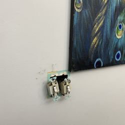GH Lighting Maintenance and Electrical - Live wires dirty walls
