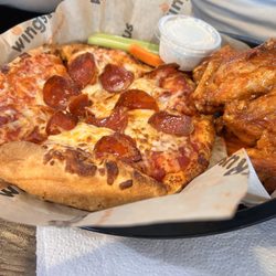 Wings R Us - Personal Pizza and Traditional Wings Combo