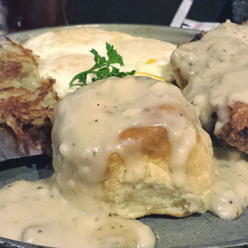 Brass Fork - late night breakfast Chicken Fried Steak eggs hsdh browns and biscuit with gravy - Cafes Near Me - Henderson, Nevada Brass Fork - late night breakfast Chicken Fried Steak eggs hsdh browns and biscuit with gravy - Cafes Near Me - Henderson, Nevada