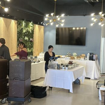 Aria Event Space - Food set up for our event - Venues & Event Spaces Near Me - Cypress, California