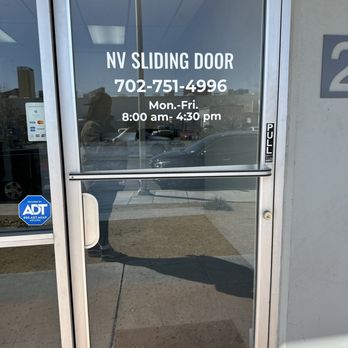 NV Sliding Doors - Front door of the business - Windows Installation Near Me - Las Vegas, Nevada