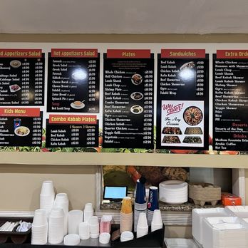 Kabab Grill Restaurant - Menu as of 1 MAR 2025 - Mediterranean Near Me - Westminster, California