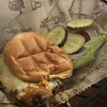 Food + Beer - Florida Sports Bar - Buffalo chicken Sandwich - Sports Bars Near Me - Sarasota, Florida