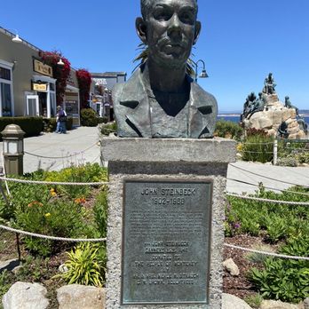 Cannery Row - John Steinbeck statue - Shopping Centers Near Me - Monterey, California Cannery Row - John Steinbeck statue - Shopping Centers Near Me - Monterey, California