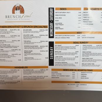 Brunch & Soul - Menu - Caterers Near Me - Louisville, Kentucky Brunch & Soul - Menu - Caterers Near Me - Louisville, Kentucky