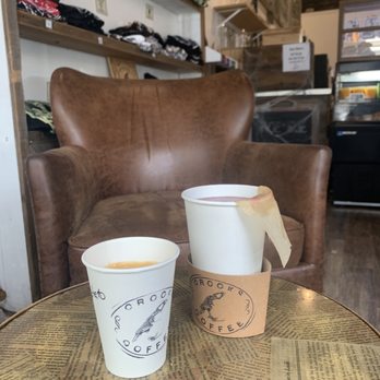 Crooks Coffee - Cortado and Hibiscus tea - Coffee & Tea Near Me - Santa Rosa, California Crooks Coffee - Cortado and Hibiscus tea - Coffee & Tea Near Me - Santa Rosa, California