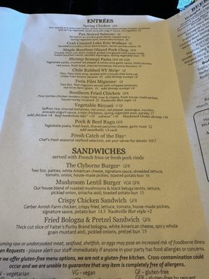 Menu photo 3 S W Clyborne Provision & Spirits Mason, OH Menu photo 3 S W Clyborne Provision & Spirits Mason, OH