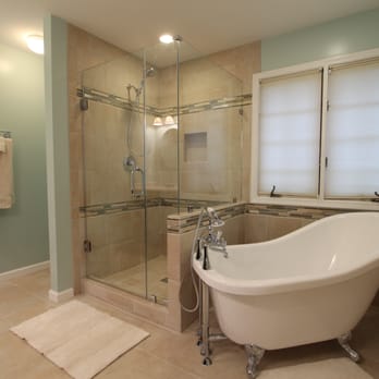 Ramcom Kitchen and Bath - a bathtub and shower - General Contractors Near Me - Nokesville, Virginia